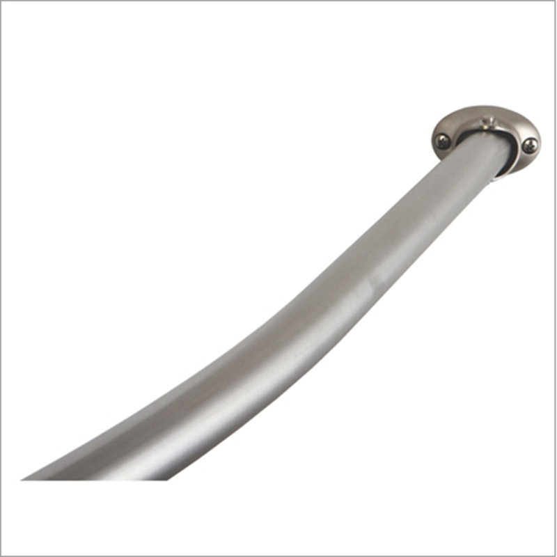 ARISTA 72" Adjustable Curved Fixed Shower Curtain Rod & Reviews